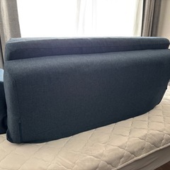 ニトリ　ソファマットレス クッション付き 布張りタイプ (コロン NVY)の画像