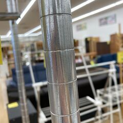 A-767【リユースのサカイ野々市店】ジモティ来店特価‼  メタルラック シルバー クリーニング済みの画像