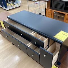 A-768【リユースのサカイ野々市店】ジモティ来店特価‼ maruni TV台 木製 ブラック クリーニング済みの画像