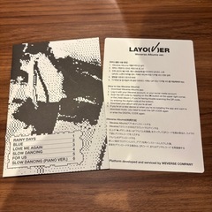 BTS テテ(V)のLAYOVERのフォトブックの画像