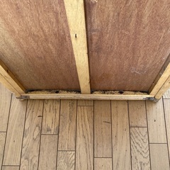 籐のチェスト(5段)の画像