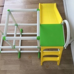 滑り台付き ジャングルジム ハシゴの画像