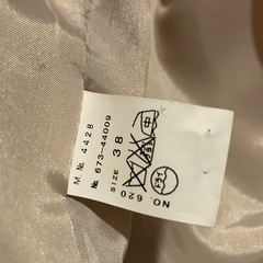 中古　レディースジャケット　38の画像