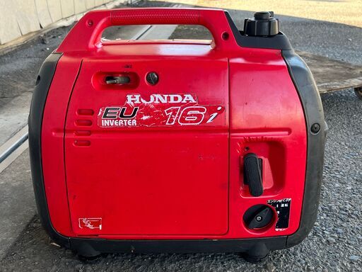 停電や災害時などの備えに 初期不良対応 整備済 1600W ホンダ 防音 インバータ 発電機 EU16i 　取説も読めます　50/60