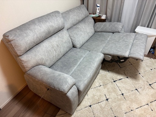 電動リクライニングソファ　大川家具