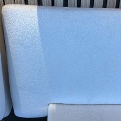 ふかふかソファ　オッドマン付きの画像