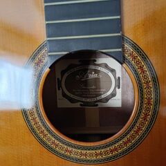 アリアのクラシックギター手工品でがっちりしてます。最終値下げです。の画像