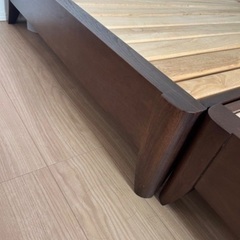 ベッドフレーム 2台 大塚家具　現金払いも可の画像