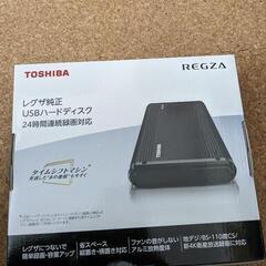 TOSHIBA 東芝 REGZA USBハードディスク 外付けHDD　THD-400V3の画像