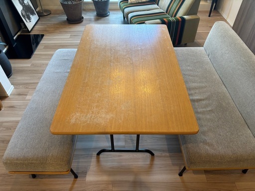 unico/funeat/ダイニングテーブルセット ナチュラルウッド グレー unico/funeat/ダイニングテーブルセット ナチュラルウッド グレー