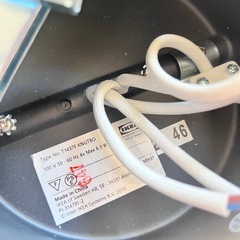 IKEA 照明４連LEDライトの画像