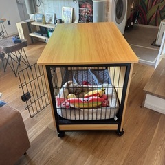 【RAKU】ウッディサークル（木製ペットサークル）の画像