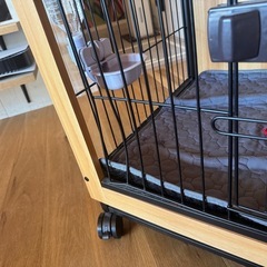 【RAKU】ウッディサークル（木製ペットサークル）の画像