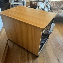 【RAKU】ウッディサークル（木製ペットサークル）の画像