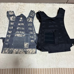タクティカルベスト　サバゲー　2着
の画像