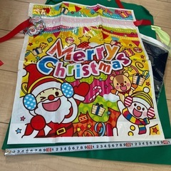 クリスマスラッピング袋の画像