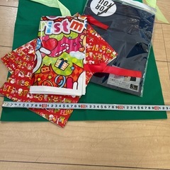 クリスマスラッピング袋の画像