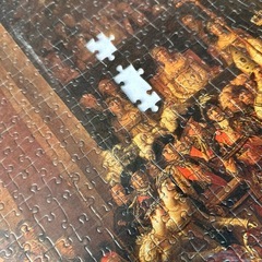 ジグソーパズル　ナポレオンの戴冠式　ディズニーのパズル　中古の画像