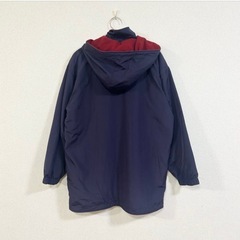 ネイビー×赤 リバーシブルジャケット レディースM  の画像