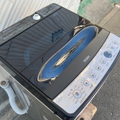 ハイアール　Haier 全自動洗濯機 URBAN CAFE SERIES(アーバンカフェシリーズ) ステンレスブラック JW-XP2C55F-XK [洗濯5.5kg /簡易乾燥(送風機能) /上開き] 検　 JW-XP2C55E　JW-XP2CD55F-XK洗濯機　簡易乾燥機能　JW-XP2CD55F　シルバー　ステンレス　スタイリッシュ　塩系　インダストリアル　男前　クール　2019年製 検　jw-xp2kd55eの画像