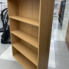★リユースのサカイ千葉中央店★  本棚 茶 H88×D17×W60 クリーニング済み TC5654の画像