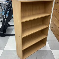 ★リユースのサカイ千葉中央店★  本棚 茶 H88×D17×W60 クリーニング済み TC5654の画像