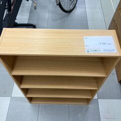 ★リユースのサカイ千葉中央店★  本棚 茶 H88×D17×W60 クリーニング済み TC5654の画像