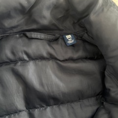 ライトウォームパデットジャケット 140 ネイビー ジャンバー アウターの画像