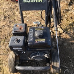 工進 JCE1408DX エンジン高圧洗浄機  エンジン実働品の画像