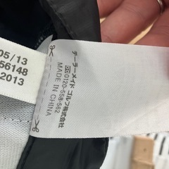 adidas ゴルフ 防寒パンツ 82サイズ ブラック（美品）の画像