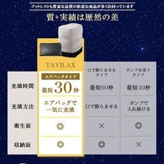 TAVILAX フットレスト ネイビーの画像