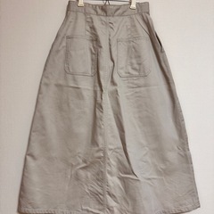 THE NORTH FACE purple labelベージュ ロングスカートの画像