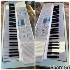 お薦め品‼️カシオ光ナビゲーションキーボード LK-108 2011年#電子ピアノの画像