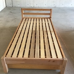 収納付きベッド　中古品の画像