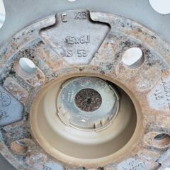 15インチ5穴アルミホイール4本スタッドレスタイヤ用等にの画像