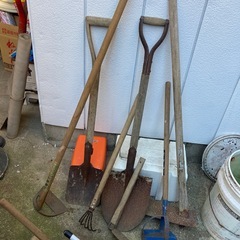 スコップ、カマなど12点まとめての画像