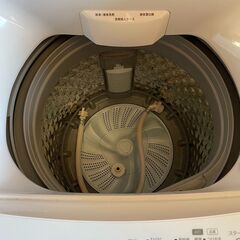 【決まりました】ニトリ ６㎏　全自動洗濯機　NT60L 1WH　2023年製の画像