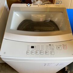 【決まりました】ニトリ ６㎏　全自動洗濯機　NT60L 1WH　2023年製の画像