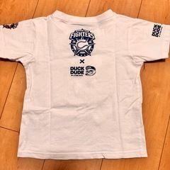 DUCK DUDE×ファイターズ　キッズTシャツ　120㎝の画像