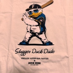 DUCK DUDE×ファイターズ　キッズTシャツ　120㎝の画像
