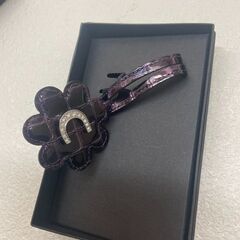 COCCO FIORE ディープパープルクロコ ウォッチ ディープパープル クロコ チャーム コッコフィオーレ (E3778ktwYM)の画像