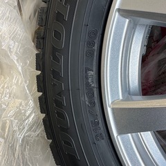【最終値下げ!!】ダンロップスタッドレスアルミセット215/60R17の画像