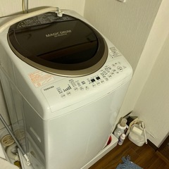 Toshiba洗濯機8kg 乾燥4.5kg の画像