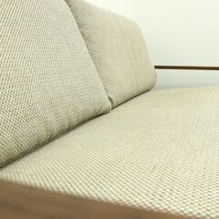 ✨商品確認のみ歓迎✨高級✨飛騨家具✨2.5人掛けソファ✨ラブソファ✨ファブリック✨W957の画像