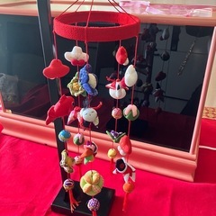 雛人形ケース飾りの画像