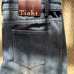 暖かワイドデニム ヨーロッパ　ビンテージデニム　レディースの画像