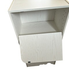 3段ボックス　ニトリ　ホワイトの画像