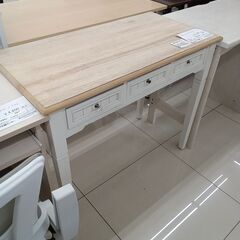 ★リユースのサカイ日立店★HJ8533  デスク オフホワイト H74.5×D45×W90 クリーニング済み の画像