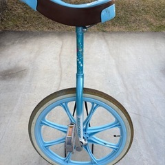 ブリヂストン(BRIDGESTONE) スケアクロウ 一輪車 小学生 子供 ライトブルー 20インチ スタンド付きの画像