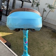 ブリヂストン(BRIDGESTONE) スケアクロウ 一輪車 小学生 子供 ライトブルー 20インチ スタンド付きの画像